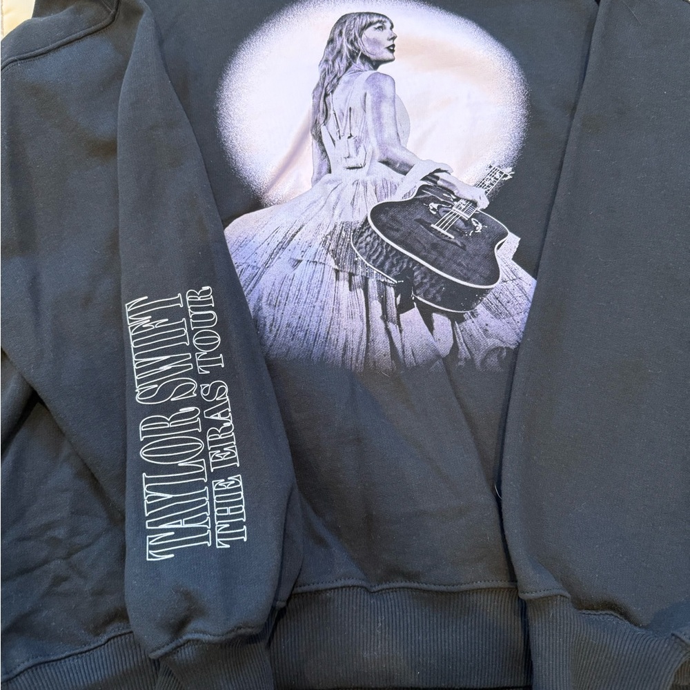 Taylor Swift The Eras Tour Black Sweatshirt